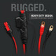 Polaris General GBC007 Boost Eyelet Cable with X-Connect Adapter by Noco Genius